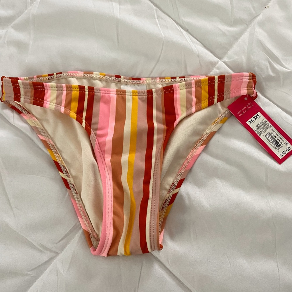 Target Striped Bikini Bottoms